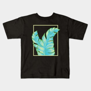 Tropical Leaves Kids T-Shirt